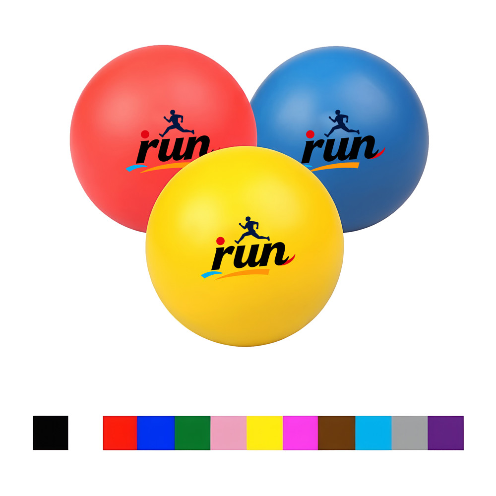 2.75" Round Stress Reliever Stress Balls With Custom Logo
