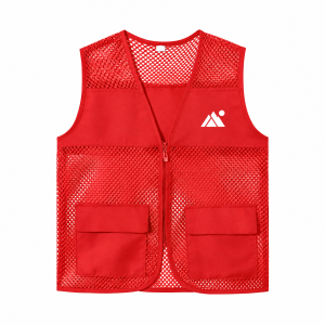 Mesh Volunteer Vest Breathable Polyester Activity Vest